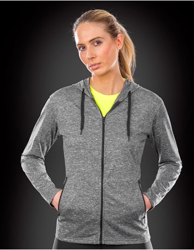 R-S277F-Womens Hooded Tee-Jacket